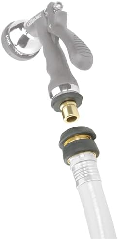Gilmour 2pc Hose Connector Set, Brass Garden Hose Quick Connect Fittings for Hoses, Nozzles and Sprinklers - Image 2