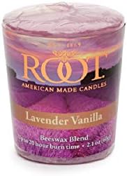 Root Candles Scented Votive Candles Beeswax Blend Premium Handcrafted 20-Hour Votives, 3-Count, Lavender Vanilla - Image 2