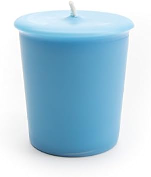 Lemon Blueberry Twist Soy Votive Candles - Scented with Natural Fragrance Oils - 6 Blue Natural Votive Candle Refills - Fruit & Berry Collection - Image 2