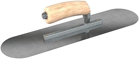 Bon 66-202 Steel City Pool Trowel - Carbon Steel - 8 X 3 - Wood