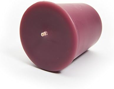 Apple Afternoon Soy Votive Candles - Scented with Natural Fragrance Oils - 6 Dark Red Natural Votive Candle Refills - Fruit & Berry Collection - Image 3