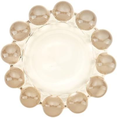 Chic Smoky Glass Candle Dish, 1 Pack Modern Bubble Candle Holder for Small Candles and Diffusers, Decorative Home Decor Accessorys - Image 3