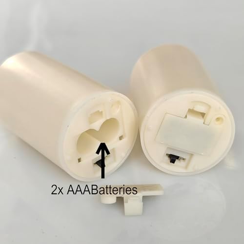 6 PCS Flameless Votive Candles with Timer Battery Operated - Image 2