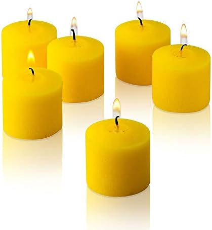 Set of 72 Votive Citronella Candles - Summer Scented Candles - for Indoor/Outdoor Use - 10 Hour Burn Time - Made in USA - Image 4