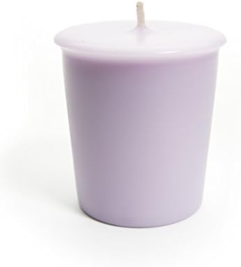 Pure English Lavender Soy Votive Candles - Scented with Essential & Natural Oils - 6 Purple Natural Votive Candle Refills - Flower & Floral Collection - Image 2