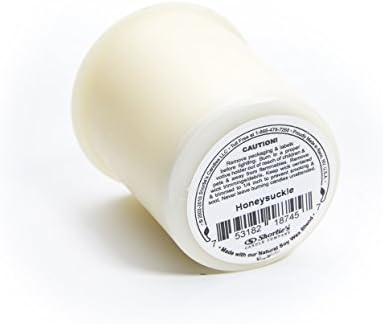Pure Honeysuckle Soy Votive Candles - Scented with Essential & Natural Oils - 6 White Natural Votive Candle Refills - Flower & Floral Collection - Image 4