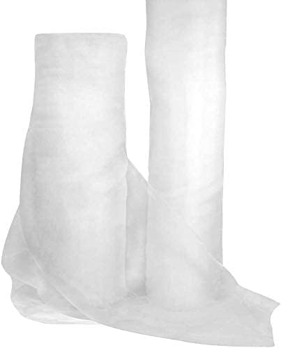 Roll Packed 4x100FT Garden Netting, Fine Mesh Pest Barrier Protect Your Plant Fruits Flower, Insect Bird Protection Netting for Raised Beds Greenhouse Hoops