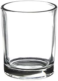 WGV Tea Light Votive Candle Holder 2x2.4, Clear Tiny Utility Cylinder Glass Vase, Small Planter Terrarium for Home Accent Decor, 6 Pieces - Image 2