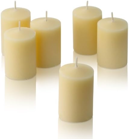 Light In The Dark Ivory Votive Candles - Box of 36 Unscented Bulk Candles - 15 Hour Burn Time - for Weddings, Restaurants, Parties, Spa and Decorations. - Image 3