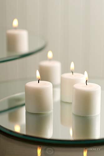 Hosley Set of 30 Unscented Ivory Votive Candles – Bulk Pack, Clean-Burning, Long-Lasting 10-12 Hour Burn Time – Ideal for Weddings, Home Décor, Spa, and Events - Image 2