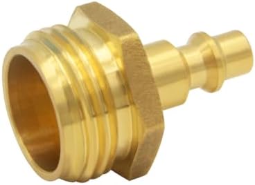 Hooshing 2PCS Winterize Blowout Adapter 1/4" Quick Connect to 3/4" GHT Male - Image 3