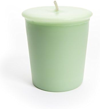 Cucumber Melon Soy Votive Candles - Scented with Natural Fragrance Oils - 6 Green Natural Votive Candle Refills - Fresh & Clean Collection - Image 2