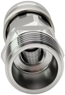 beduan 304SS 3/4 Garden Hose Male Threaded to 3/8 Pressure Washer Socket - Image 3