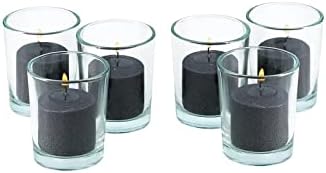 D'light Online Unscented Votive Candles - for Birthdays, Baby Shower, Home Decoration and Weddings (Black, 10 Hour - Set of 288) - Image 3