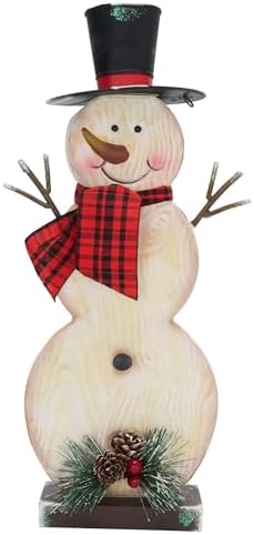 TERESA'S COLLECTIONS Christmas Snowman Outdoor Decorations Xmas Decor by TERESASCOLLECTIONS