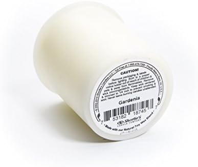 Pure Gardenia Soy Votive Candles - Scented with Essential & Natural Oils - 6 White Natural Votive Candle Refills - Flower & Floral Collection - Image 4