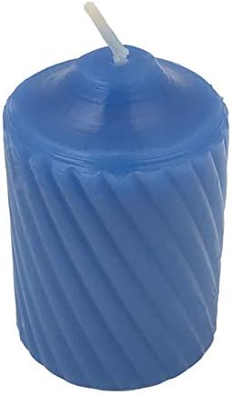 General Wax 15 Hour Scented Votive Candles 20 Candles Per Box with Texured Finish (MediumBlue Ocean Mist Scent) - Image 2