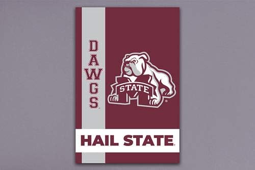 Collegiate Garden Flag (Mississippi State Retro)