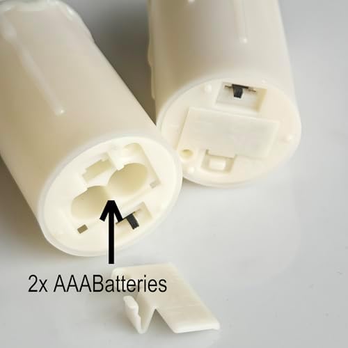 Battery Operated Flameless Votive Candle with Remote and Timer Ivory 6 Pack - Image 5