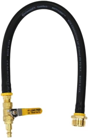 Vibrant Yard Co. LLC RV Winterize Blow Out Adapter with Valve, 20 in by Unknown