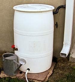 Rain Barrel Downspout Diverter Kit for 3x4 Downspouts EarthMinded | Drill Bits NOT Included