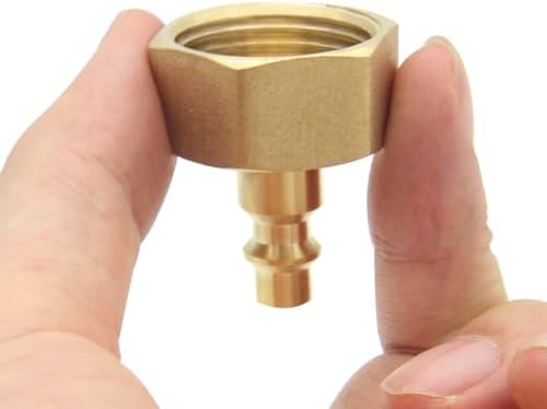 Hooshing 2PCS Winterize Blowout Adapter 1/4"Quick Connect to 3/4"GHT Female - Image 4