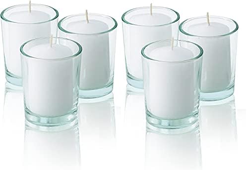 D'light Online 15 Hour Unscented White Emergency And Events Bulk Votive Candles For Wedding Votives, Luminary Candles, Restaurants, Churches, Synagogues, Parties and Decor (Set of 72 - White, 15 Hour) - Image 5