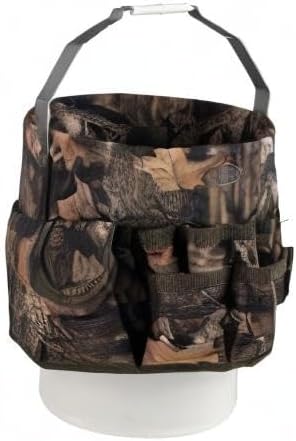 Bucket Boss - Camo Bucketeer Bucket Tool Organizer (Fits 5 Gallon Bucket), Bucket Organization (85030), Mossy Oak Camo
