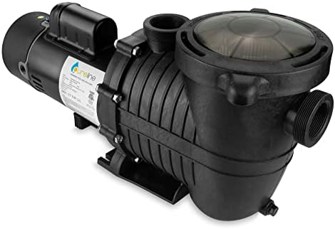 Pureline 1 HP Pure Flow Pump, Inground Pool, Single Speed, 115-230 Volt