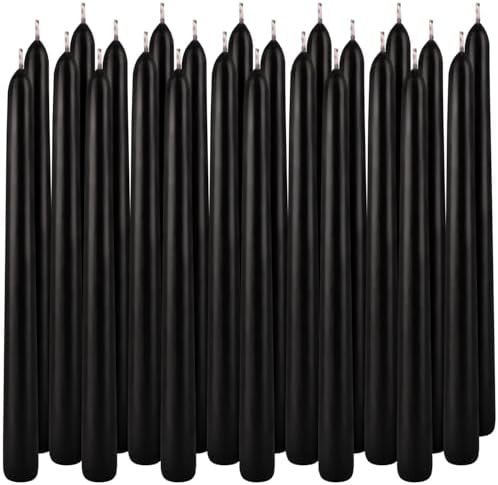 24 Pcs 10 Inch Vampire Blood Taper Candles Vampire Blood Candle, Ritual Spell Unscented Candle Halloween Spooky Decor for Haunted House, Gothic Theme Party. - Image 5