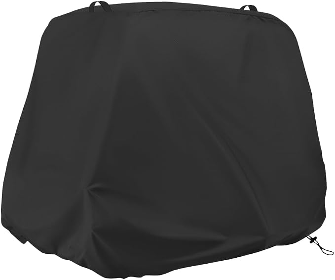 Miter Saw Cover, Waterproof Dust Cover for 10" and 12" Sliding Miter Saws | Black, Dual Handles, Buckle Secure, Windproof Drawstring, 600D Oxford Fabric, Garage & Workshop Storage, Miter Saw Dust Cover