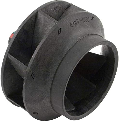 GECKO 91698400 Impeller for Aqua Flo-Master, Black