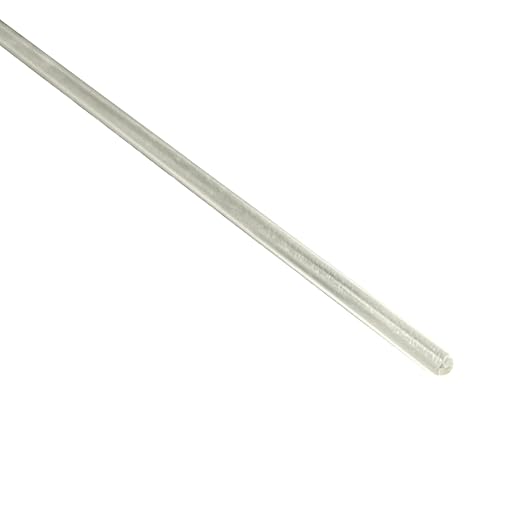 Duco USA-Made 3/16" Clear Acrylic Rods - 8 Pack of 18 Inch Plastic Dowel Rods for Crafts, Cake Topper Sticks, DIY Models, Acrylic Poles, Plant Stakes - Shatter-Resistant Clear Plexiglass Rods