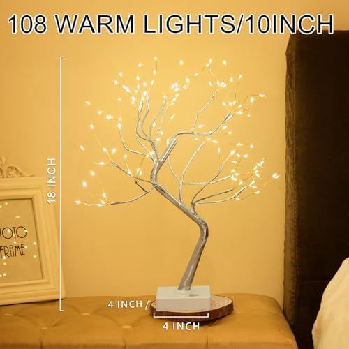 Fairy Light Tree, 108 LED Lighted Trees for Decoration Inside, Christmas Tree with 9 Modes & Timer, Fairy Light Spirit Tree for Home Indoor Christmas Decoration - Image 4