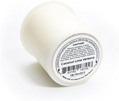 Coconut Lime Verbena Soy Votive Candles - Scented with Natural Fragrance Oils - 6 White Natural Votive Candle Refills - Fruit & Berry Collection - Image 4