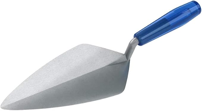 Bon 72-536 Brick Trowel Keystone Forged 10-inch Narrow London Plastic Handle