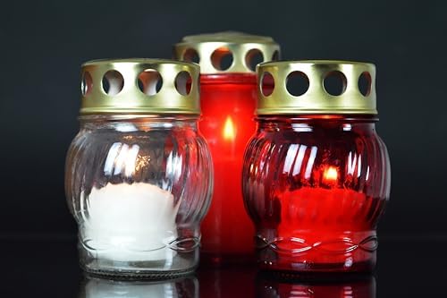 D'light Online Long 10 Hour Burn Time Unscented Votive Candles - Small Candles for Birthdays, Baby Shower, Home Decoration, Restaurants and Weddings (White, 10 Hour - Set of 12) - Image 3