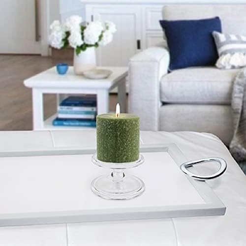 Root Candles Unscented Pillar Candles Beeswax Enhanced Textured Timberline™ Pillar Candle, 3 x 3-Inch, Dark Olive - Image 4