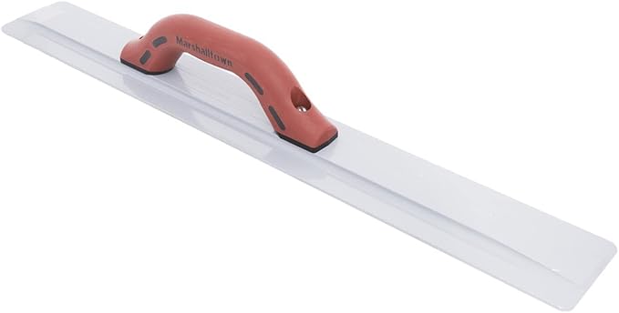 MARSHALLTOWN 20 Inch Beveled End Magnesium Hand Float, Concrete, 20 Inches, DuraSoft Handle, Cast Magnesium Blade, Assembled in USA, 146D