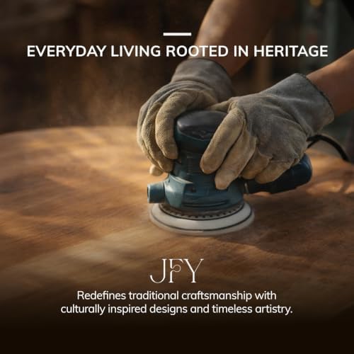 JFY Designs Ivora Wood Candle Holders for Pillar, Farmhouse Fireplace Décor - Image 7