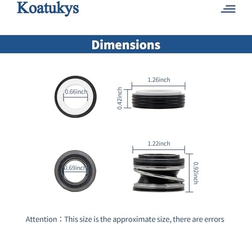 PS-200 Shaft Seal and O-Ring Rebuild Repair Kit 78 | for Pentair SuperFlo VS SuperMax Pumps Includes Lid Union Drain Plug Diffuser Seal Plate O-Rings Excellent Anti-Deformation