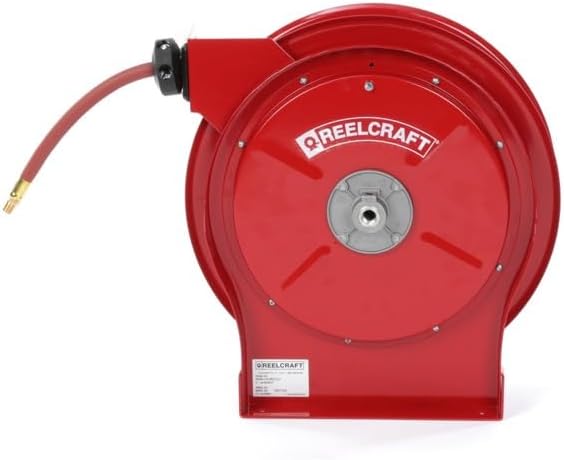 REELCRAFT 5650 OLP 3/8INX50 300 PSI Premium Duty All Steel Spring Retractable Compact H