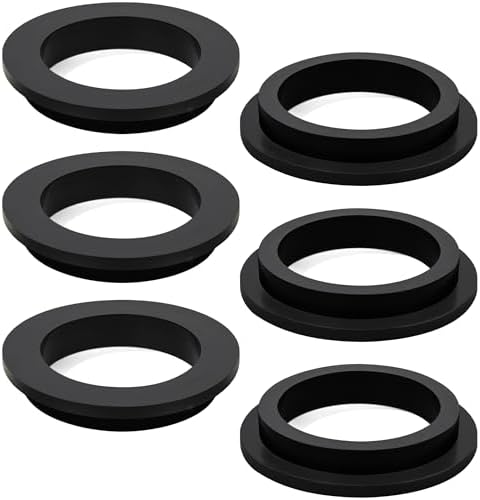 6 Pack 11412 Pool L-Shape O-Ring Filter Pump Gasket Replacement - Compatible with Intex Sand Filter Pump Motors