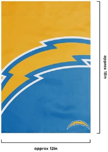 NFL Double Sided Team Logo Vertical Flag (40" x 28")