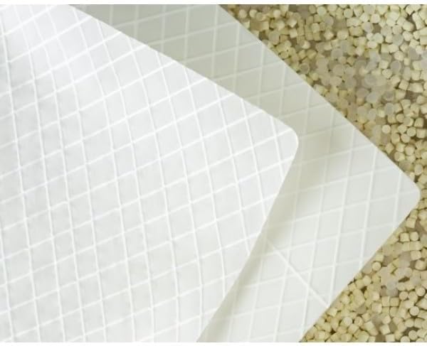 Farm Plastic Supply Dura-Skrim White Hydroponic Plastic Liner 20 mil String Reinforced & UV Resistant - Hydroponic Growing Kit, Hydroponic Liner, Pond Liner, Durasmooth (12' x 75')