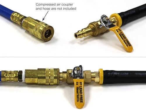 Vibrant Yard Co. LLC RV Winterize Blow Out Adapter with Valve, 14 in - Image 3