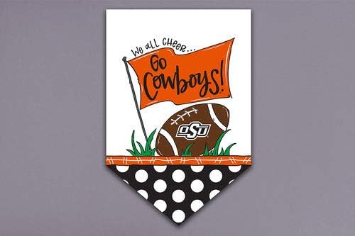 Collegiate Garden Flag (Oklahoma State Cheer!)