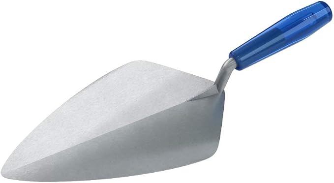 Bon 72-616 Brick Trowel Keystone Forged 11-inch Wide London Plastic Handle