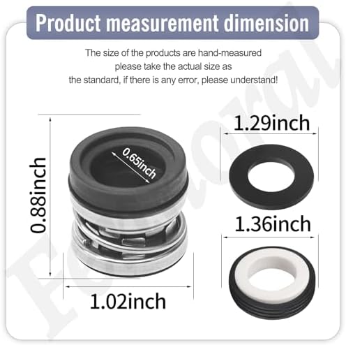 O-Ring Rebuild Repair Kit for Jandy Zodiac FHPF, FHPM, FloPro & VS FloPro | Fits Pool Pump, Stops Leakage, Reduces Pump Noise and Vibration and Ensures Proper Pump Operation