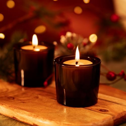 Bluecorn Beeswax Votive Candles, Raw Yellow, 4 Pack - Image 2